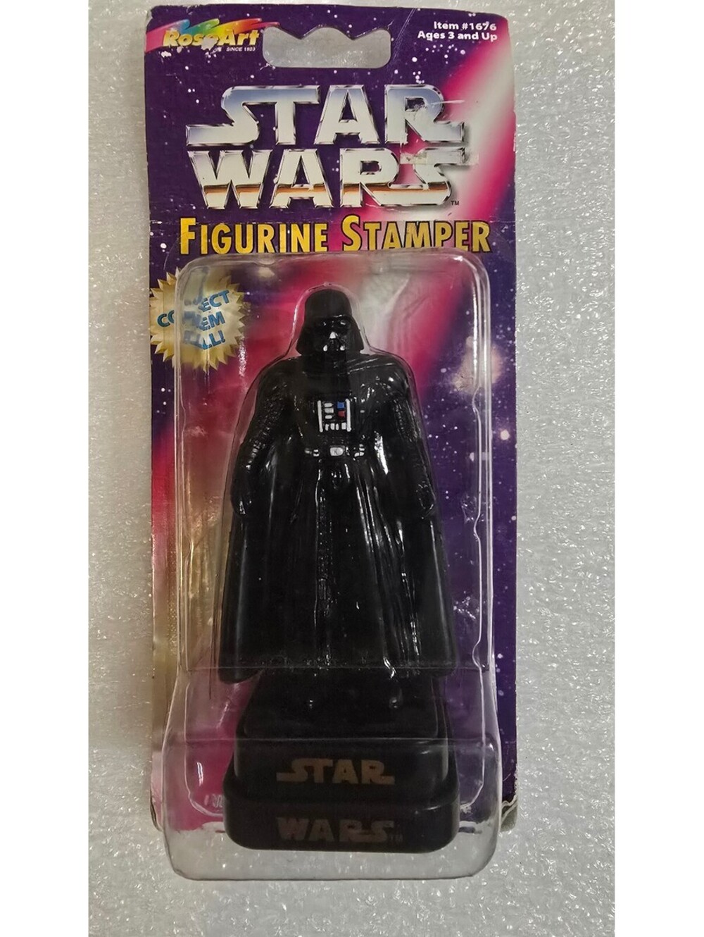 Darth Vader Rose Art Star Wars Stamper Action Figure